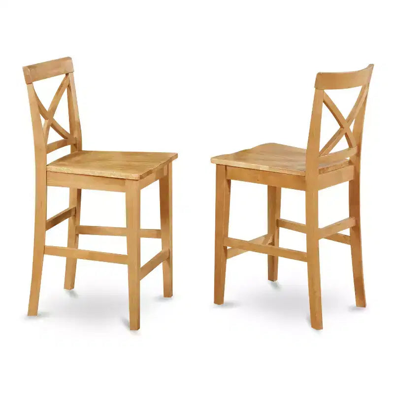 Set da pranzo rettangolare in rovere, 7 pezzi, 6 posti