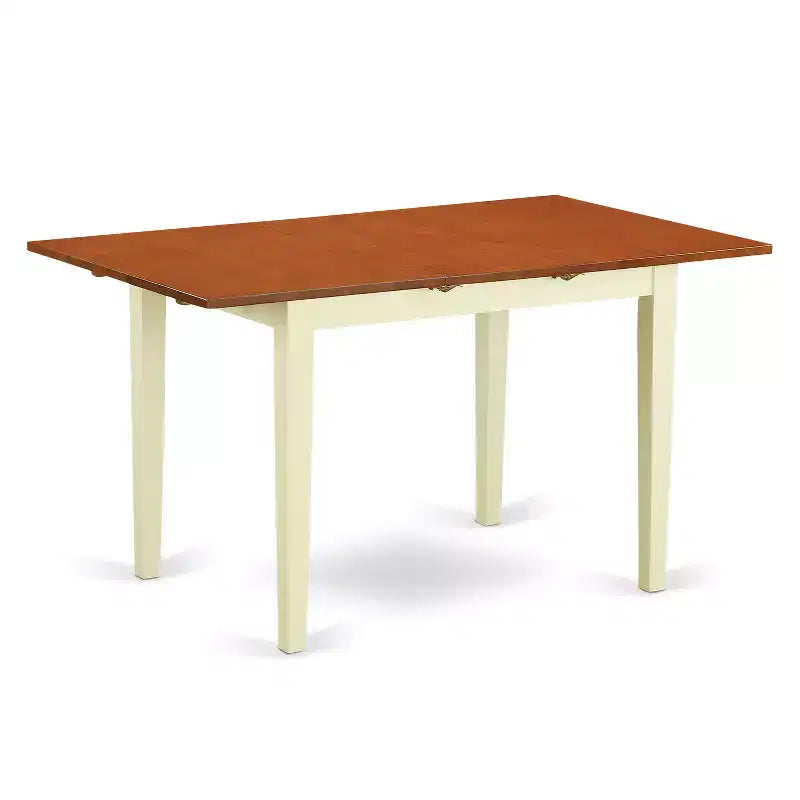 Set tavolo da pranzo rettangolare Cherry & Buttermilk, 2 posti, 3 pezzi