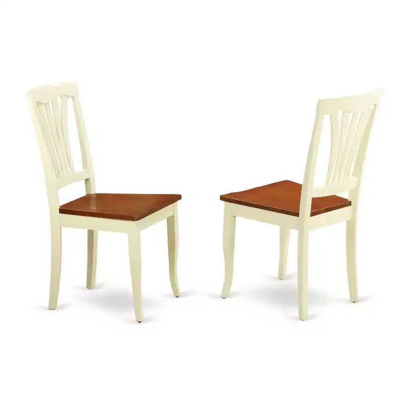 Set tavolo da pranzo rettangolare Cherry & Buttermilk, 2 posti, 3 pezzi