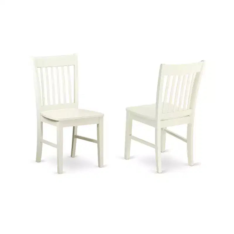 Set da pranzo in legno bianco lino, 6 posti