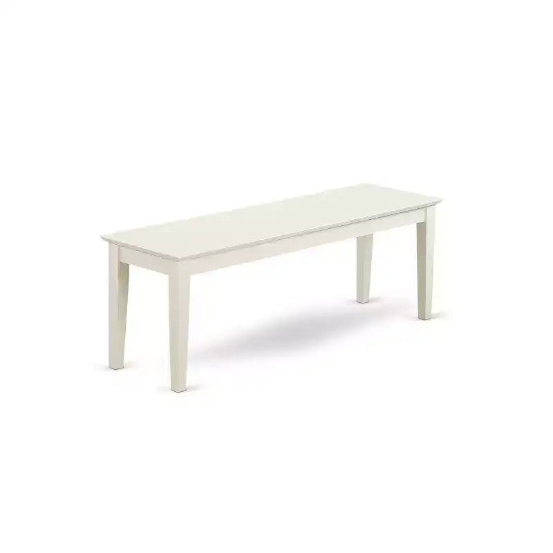 Set da pranzo in legno bianco lino, 6 posti