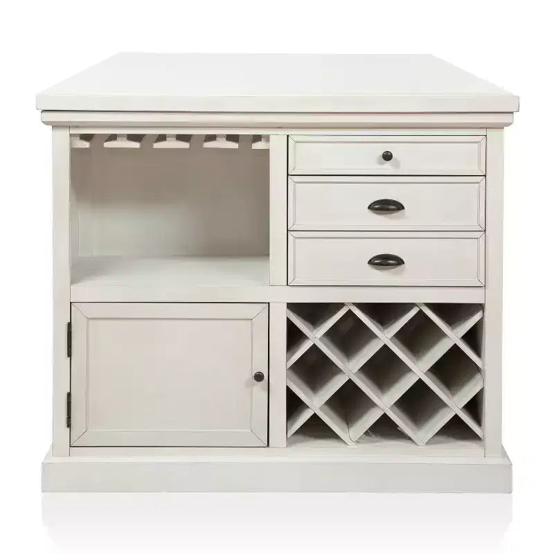 Set da pranzo in stile anticato, altezza bancone, 3 pezzi, 2 posti