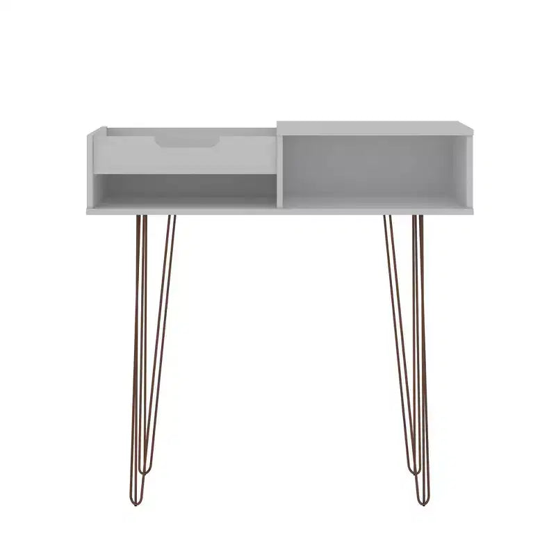 39.37" Rockefeller Entryway Console White - Manhattan Comfort