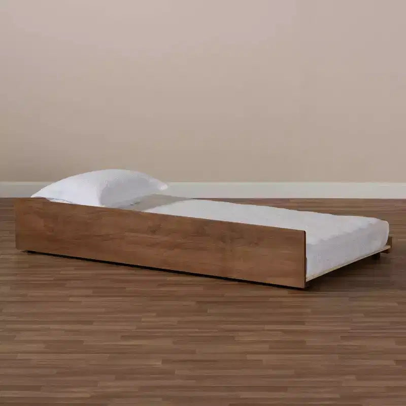 Letto Estraibile Twin Noce Marrone – 1 Posto