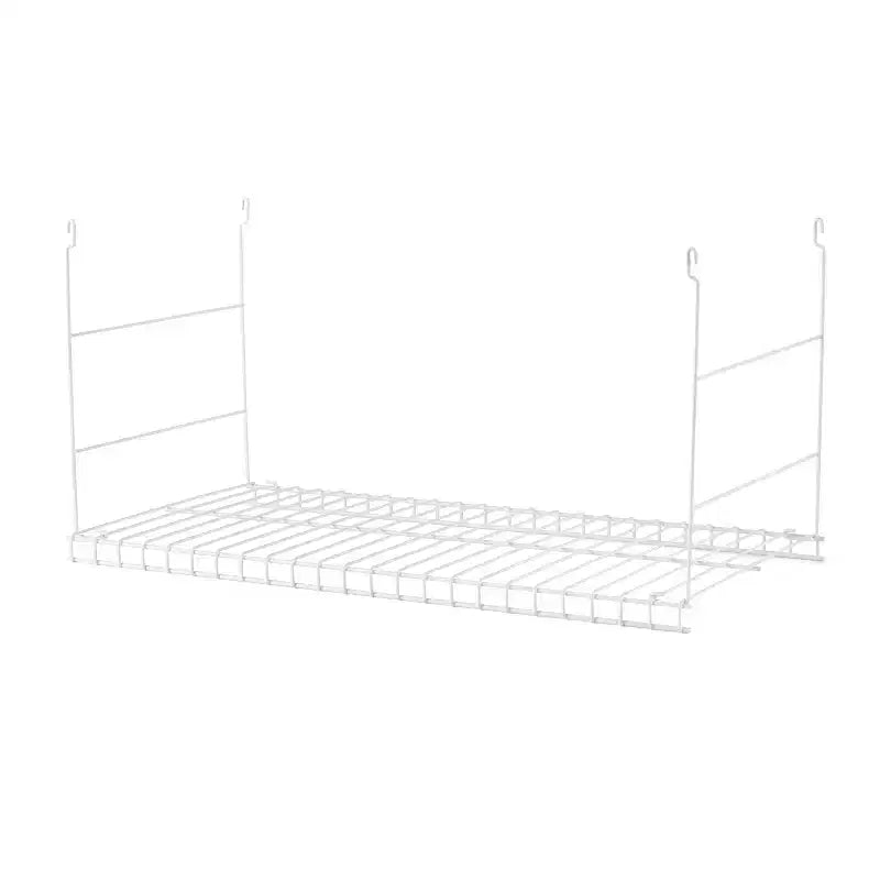 Rubbermaid 24 Scaffale sospeso universale in filo di acciaio per armadio, spazio aggiuntivo (confezione da 2)