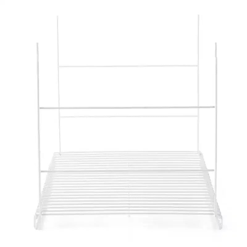 Rubbermaid 24 Scaffale sospeso universale in filo di acciaio per armadio, spazio aggiuntivo (confezione da 2)