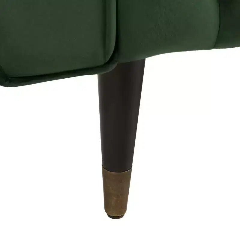 Poltroncina in velluto trapuntato, gambe in legno, seduta singola – Verde foresta / Giallo calendula / Grigio scisto / Blu ardesia